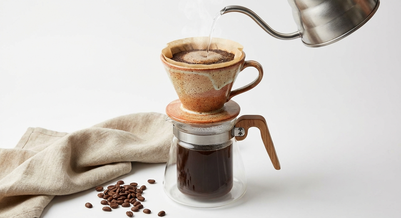 Ceramic Pour Over Set