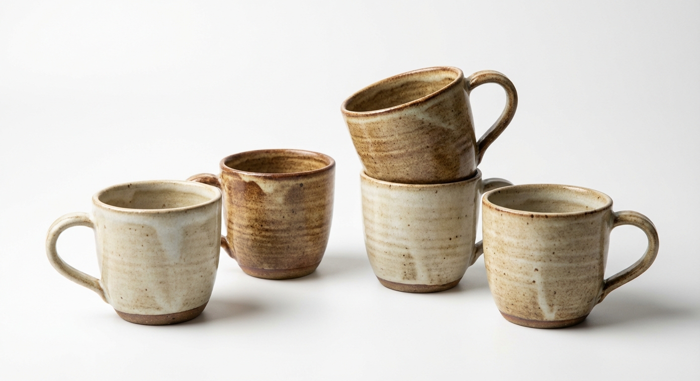 Stoneware Espresso Cups